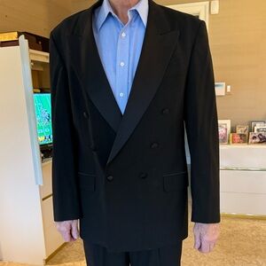 men’s tuxedo. double breasted